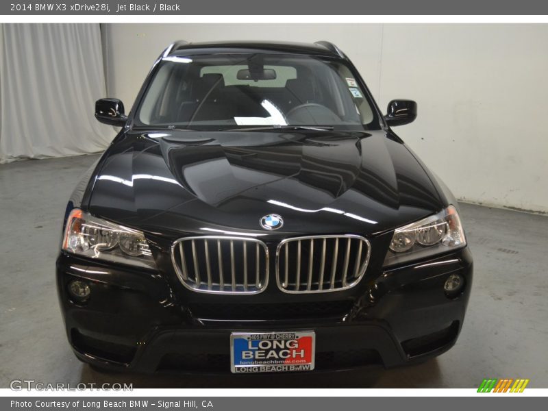 Jet Black / Black 2014 BMW X3 xDrive28i