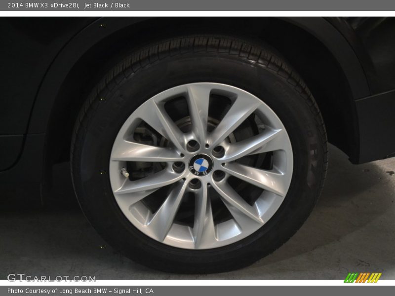 Jet Black / Black 2014 BMW X3 xDrive28i