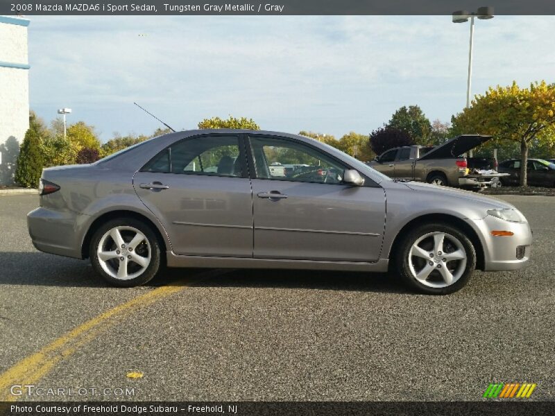 Tungsten Gray Metallic / Gray 2008 Mazda MAZDA6 i Sport Sedan