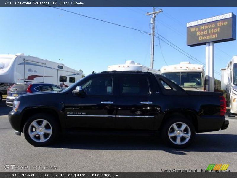 Black / Ebony 2011 Chevrolet Avalanche LTZ