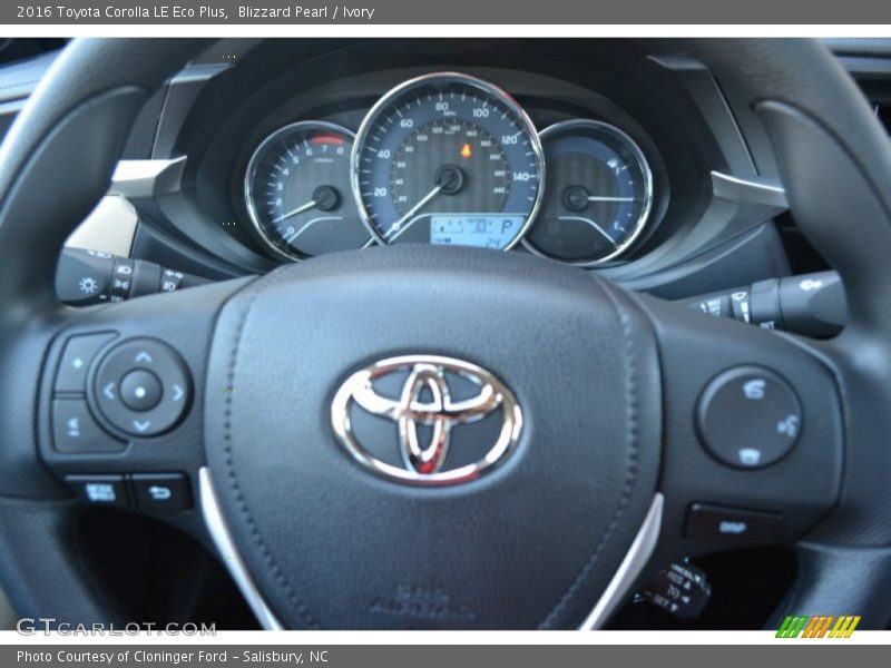 Blizzard Pearl / Ivory 2016 Toyota Corolla LE Eco Plus