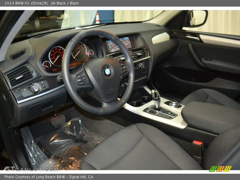 Jet Black / Black 2014 BMW X3 xDrive28i