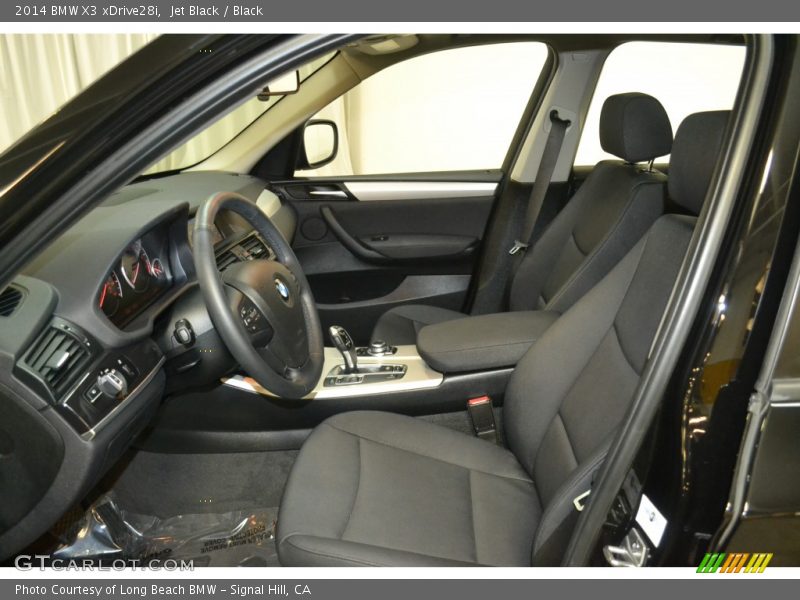 Jet Black / Black 2014 BMW X3 xDrive28i