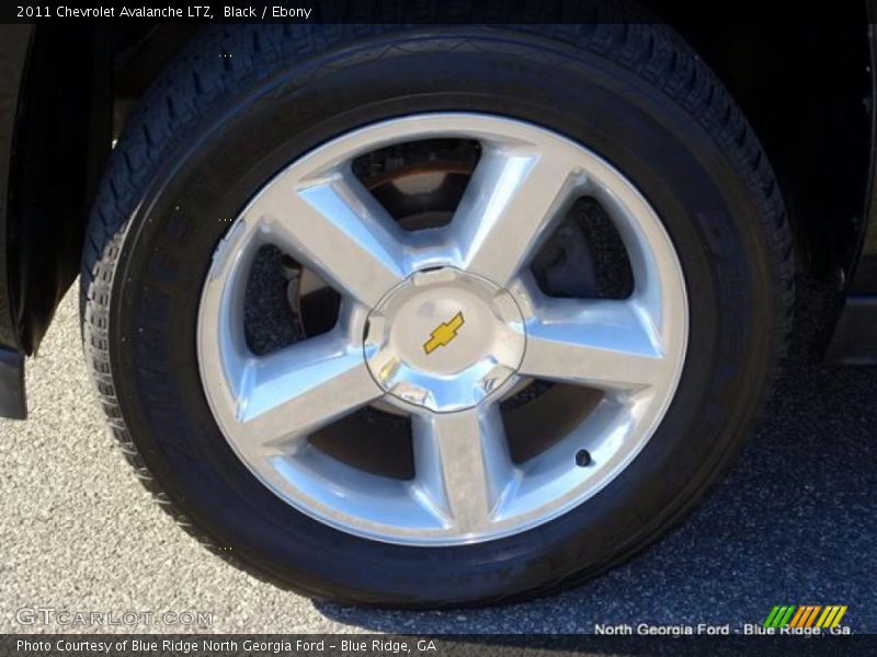 Black / Ebony 2011 Chevrolet Avalanche LTZ