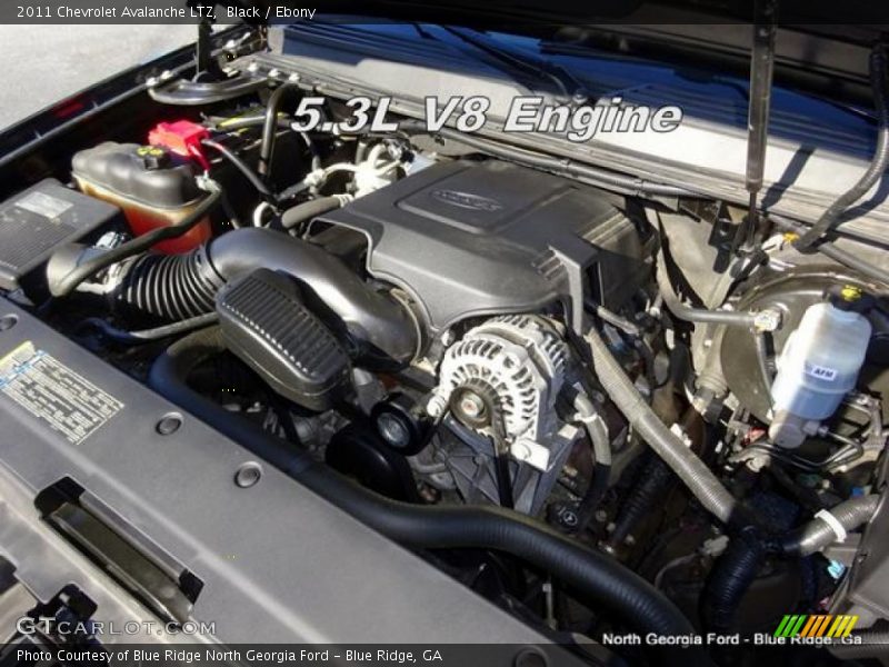 Black / Ebony 2011 Chevrolet Avalanche LTZ