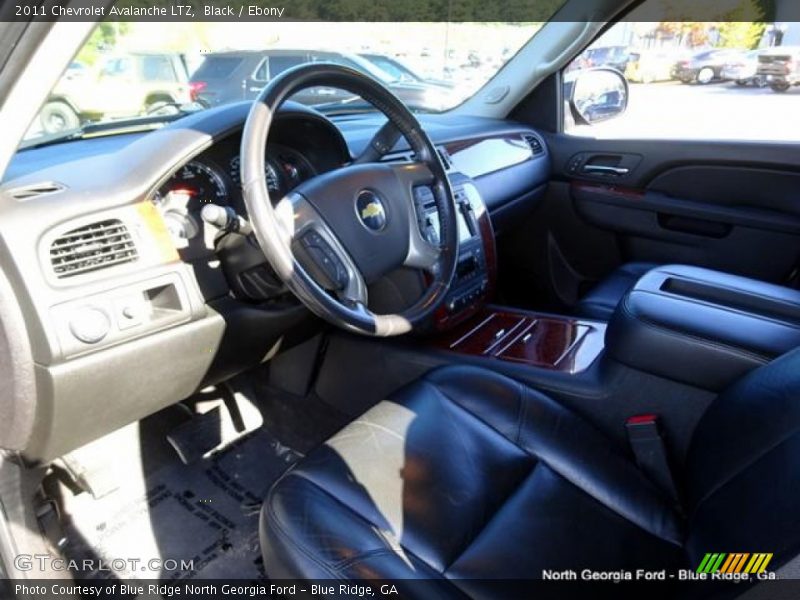 Black / Ebony 2011 Chevrolet Avalanche LTZ