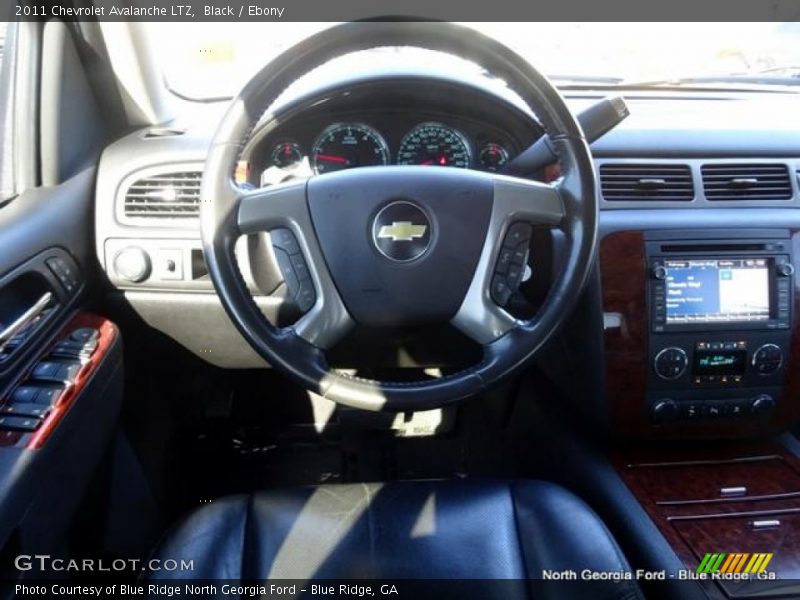 Black / Ebony 2011 Chevrolet Avalanche LTZ