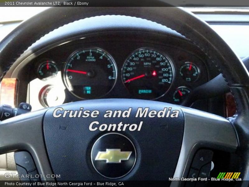 Black / Ebony 2011 Chevrolet Avalanche LTZ