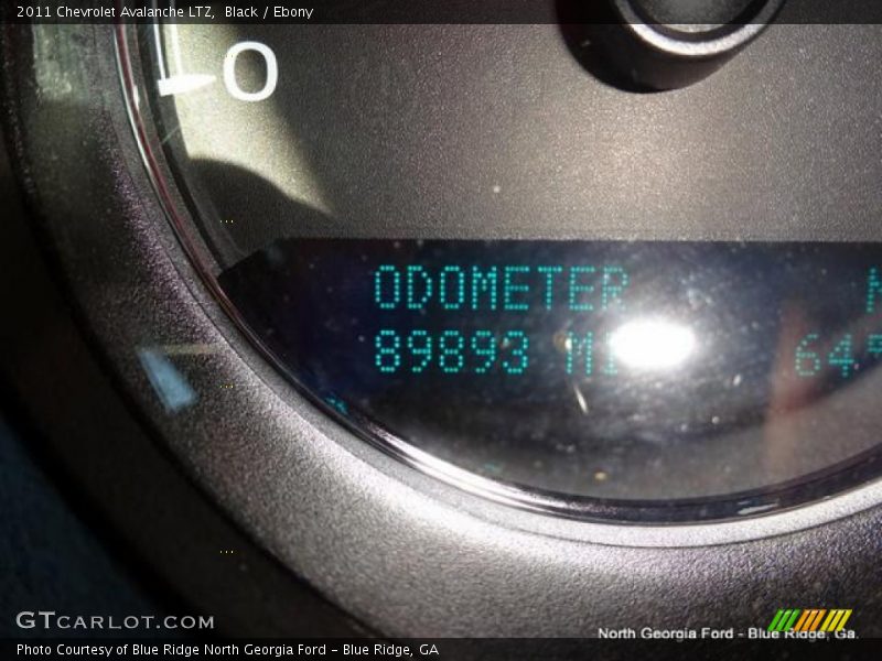 Black / Ebony 2011 Chevrolet Avalanche LTZ
