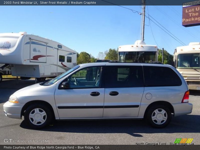 Silver Frost Metallic / Medium Graphite 2003 Ford Windstar LX