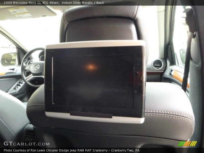 Iridium Silver Metallic / Black 2009 Mercedes-Benz GL 450 4Matic