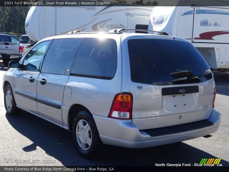 Silver Frost Metallic / Medium Graphite 2003 Ford Windstar LX