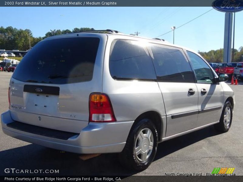 Silver Frost Metallic / Medium Graphite 2003 Ford Windstar LX