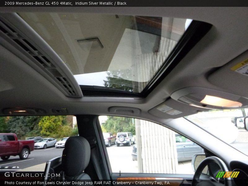 Iridium Silver Metallic / Black 2009 Mercedes-Benz GL 450 4Matic