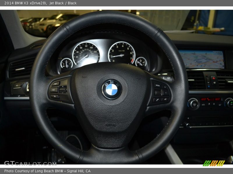 Jet Black / Black 2014 BMW X3 xDrive28i