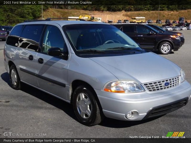 Silver Frost Metallic / Medium Graphite 2003 Ford Windstar LX