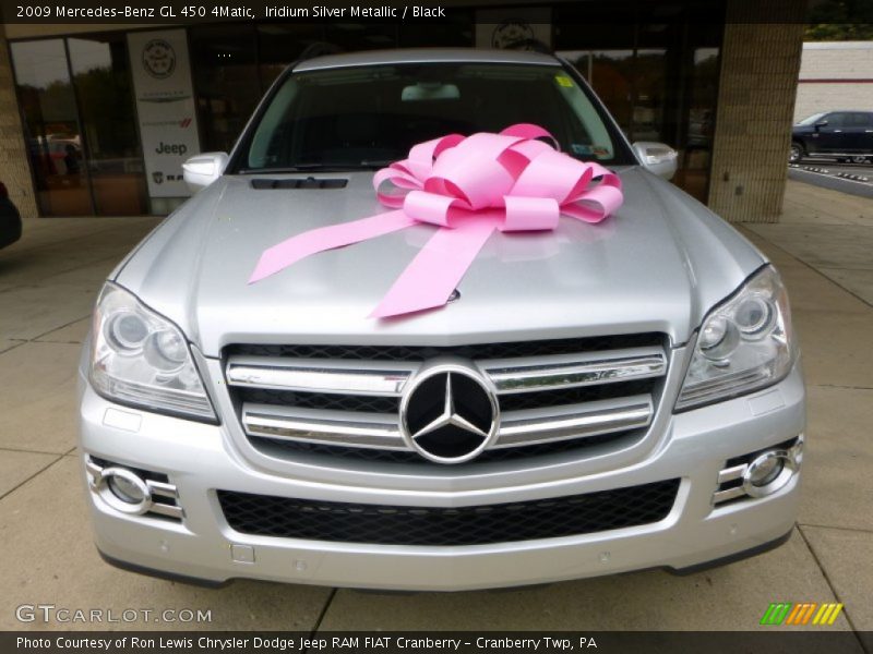 Iridium Silver Metallic / Black 2009 Mercedes-Benz GL 450 4Matic