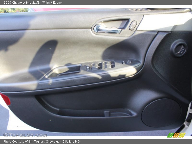 White / Ebony 2009 Chevrolet Impala SS