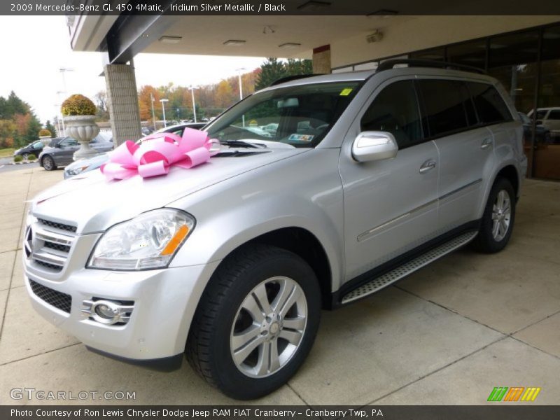 Iridium Silver Metallic / Black 2009 Mercedes-Benz GL 450 4Matic
