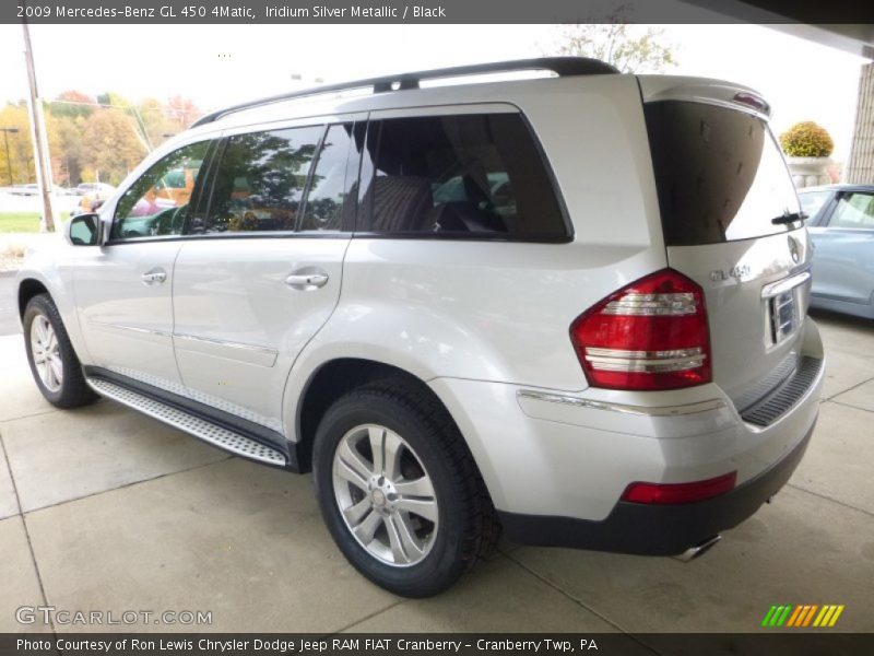 Iridium Silver Metallic / Black 2009 Mercedes-Benz GL 450 4Matic