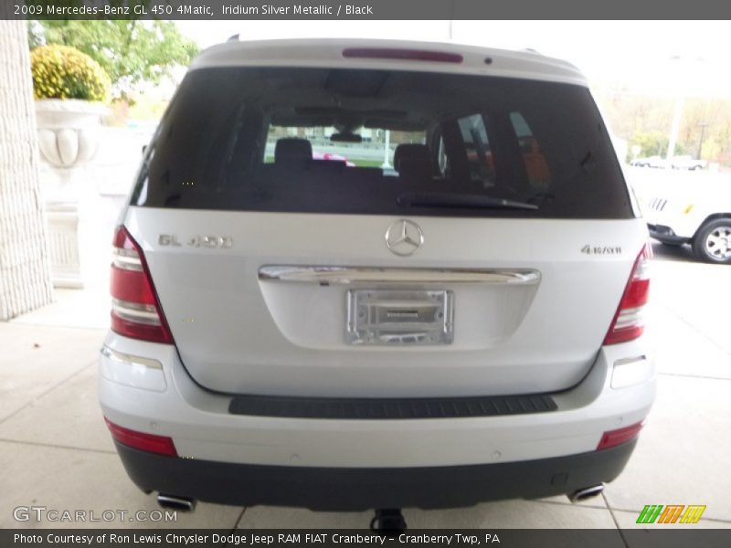Iridium Silver Metallic / Black 2009 Mercedes-Benz GL 450 4Matic