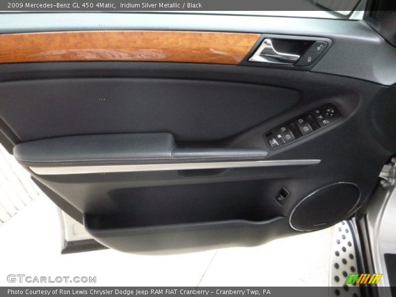 Iridium Silver Metallic / Black 2009 Mercedes-Benz GL 450 4Matic