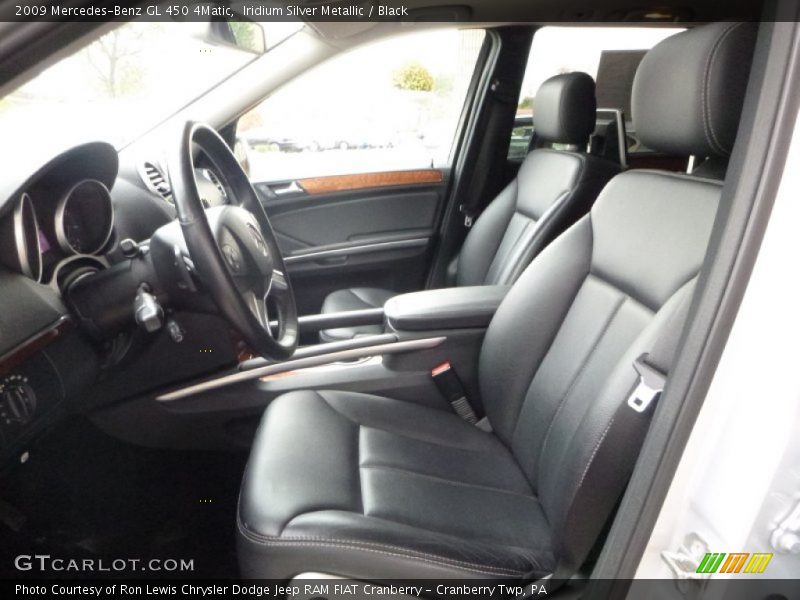 Iridium Silver Metallic / Black 2009 Mercedes-Benz GL 450 4Matic
