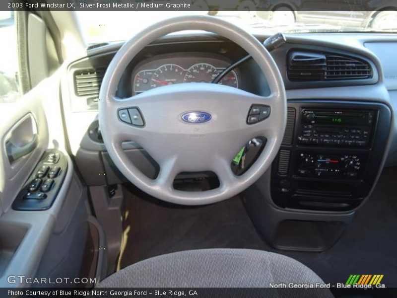 Silver Frost Metallic / Medium Graphite 2003 Ford Windstar LX