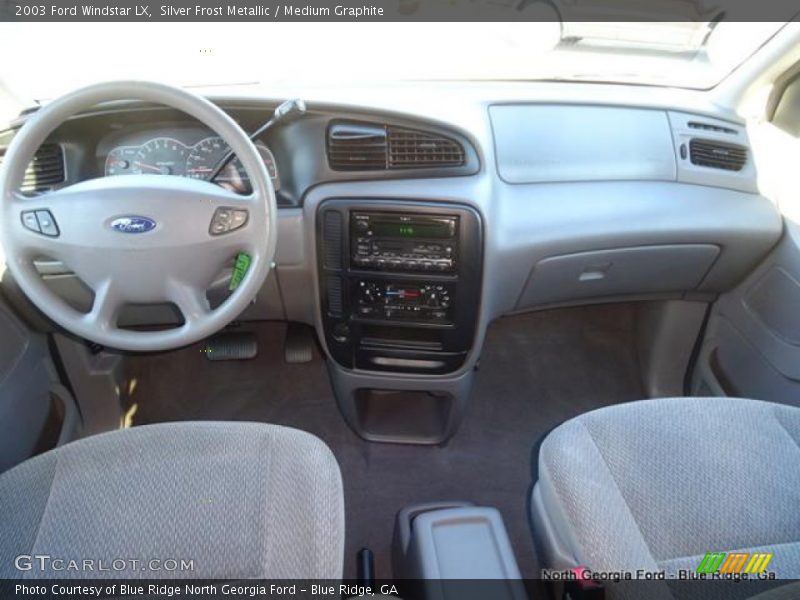 Silver Frost Metallic / Medium Graphite 2003 Ford Windstar LX