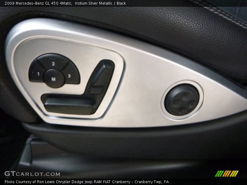 Iridium Silver Metallic / Black 2009 Mercedes-Benz GL 450 4Matic