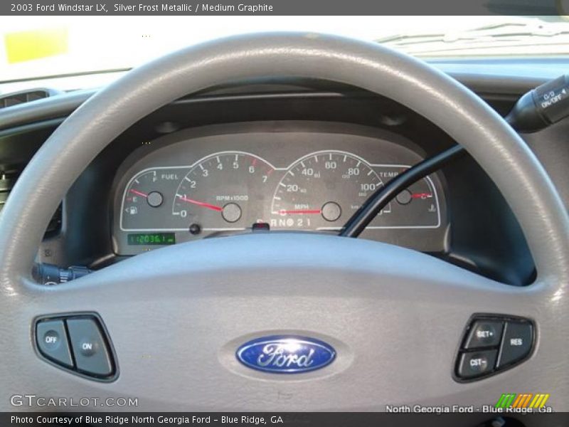 Silver Frost Metallic / Medium Graphite 2003 Ford Windstar LX
