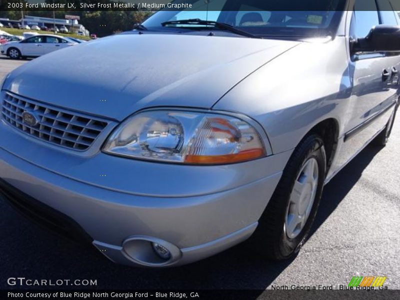 Silver Frost Metallic / Medium Graphite 2003 Ford Windstar LX