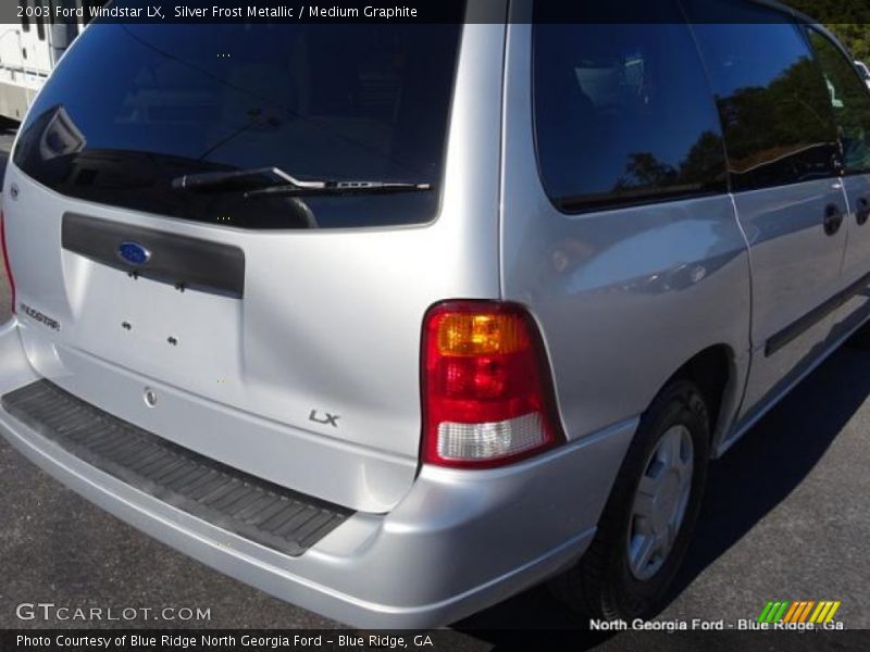 Silver Frost Metallic / Medium Graphite 2003 Ford Windstar LX