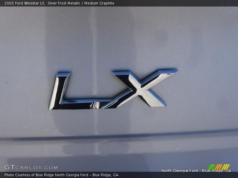 Silver Frost Metallic / Medium Graphite 2003 Ford Windstar LX