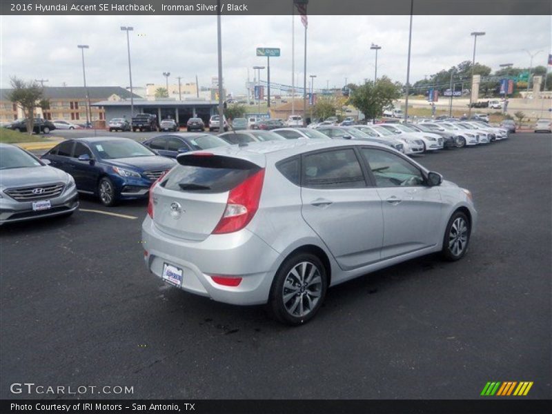 Ironman Silver / Black 2016 Hyundai Accent SE Hatchback