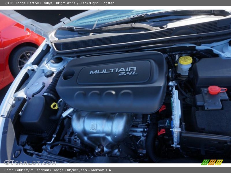 Bright White / Black/Light Tungsten 2016 Dodge Dart SXT Rallye