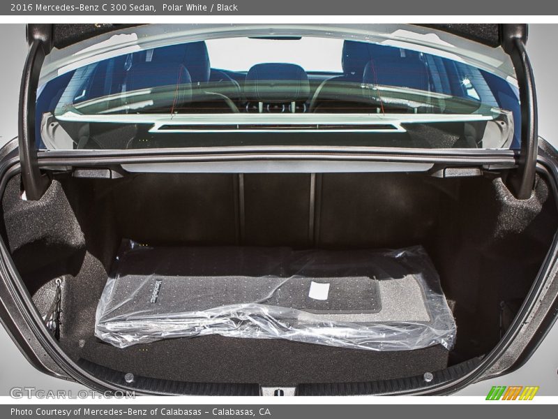 Polar White / Black 2016 Mercedes-Benz C 300 Sedan