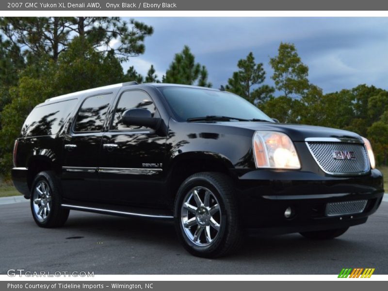 Onyx Black / Ebony Black 2007 GMC Yukon XL Denali AWD