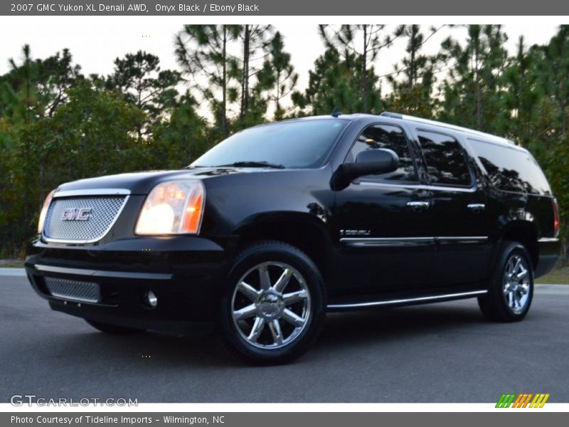 Onyx Black / Ebony Black 2007 GMC Yukon XL Denali AWD