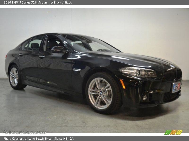 Jet Black / Black 2016 BMW 5 Series 528i Sedan