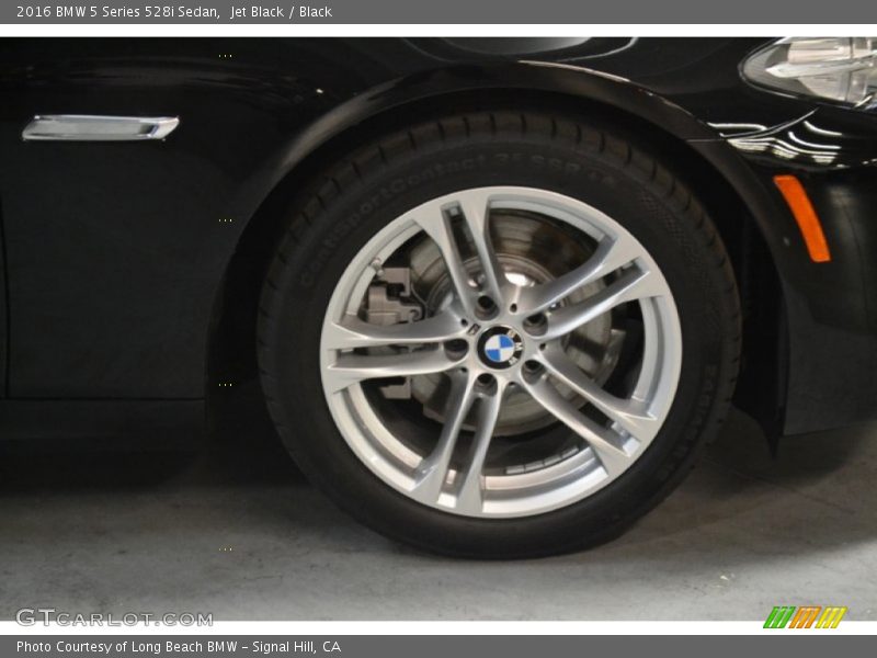 Jet Black / Black 2016 BMW 5 Series 528i Sedan