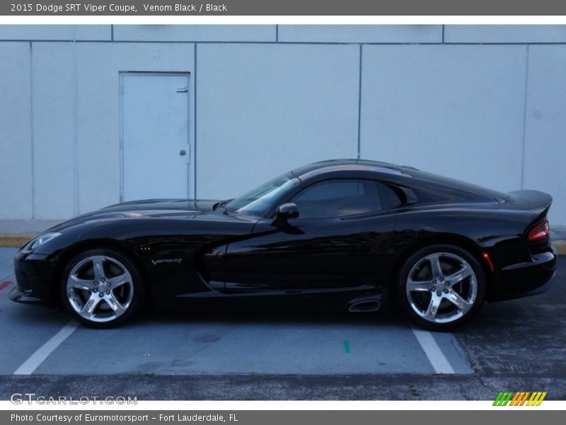 Venom Black / Black 2015 Dodge SRT Viper Coupe