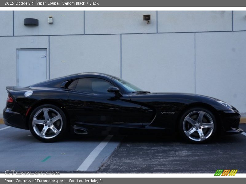 Venom Black / Black 2015 Dodge SRT Viper Coupe