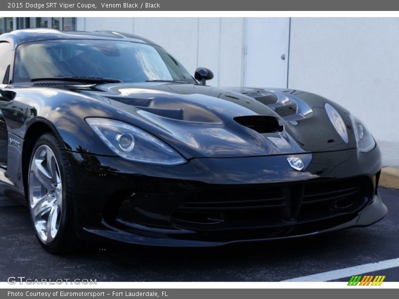 Venom Black / Black 2015 Dodge SRT Viper Coupe