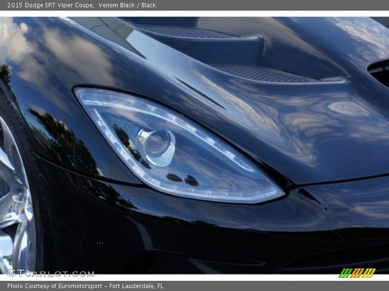 Venom Black / Black 2015 Dodge SRT Viper Coupe