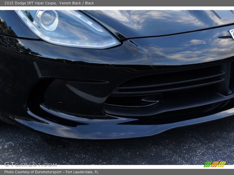 Venom Black / Black 2015 Dodge SRT Viper Coupe