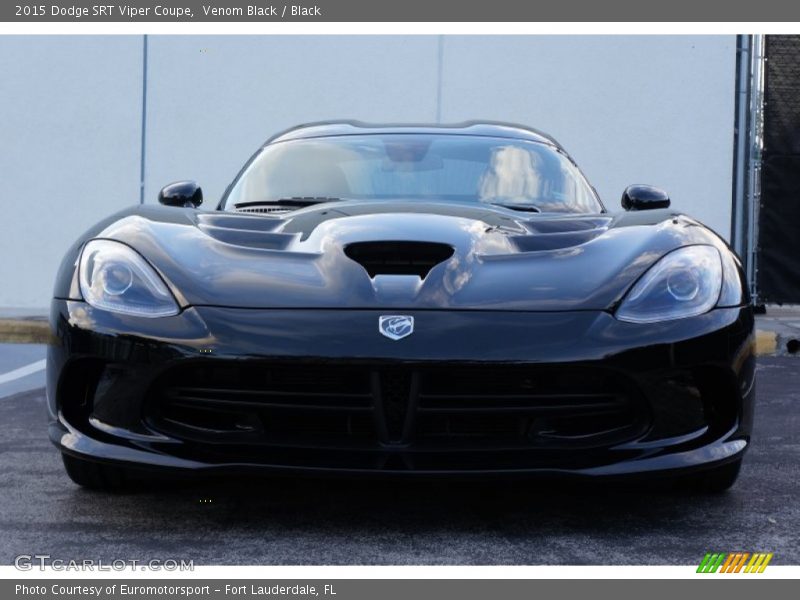 Venom Black / Black 2015 Dodge SRT Viper Coupe