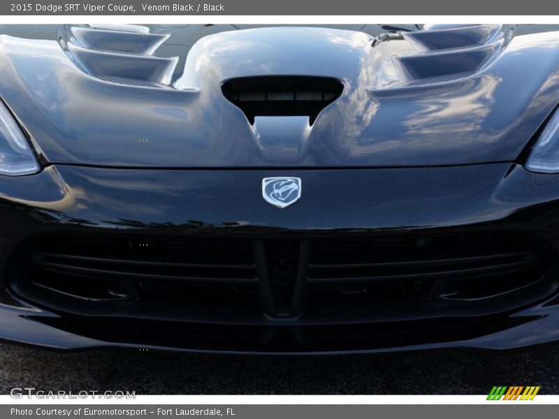 Venom Black / Black 2015 Dodge SRT Viper Coupe