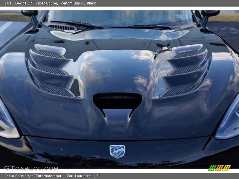 Venom Black / Black 2015 Dodge SRT Viper Coupe