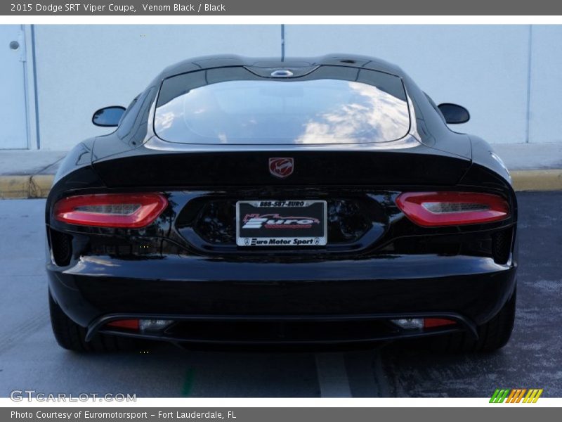 Venom Black / Black 2015 Dodge SRT Viper Coupe